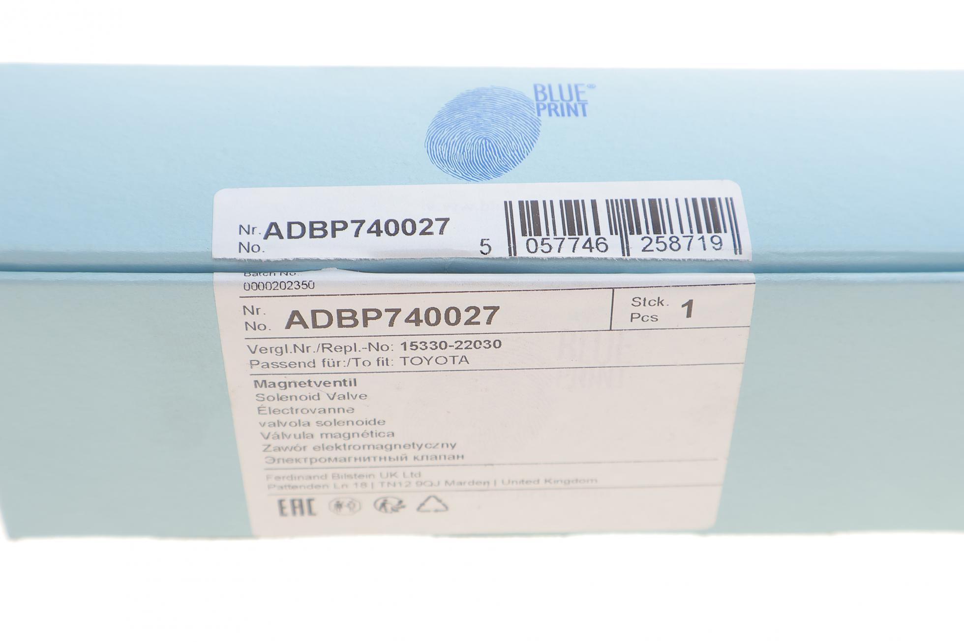 ADBP740027 BLUE PRINT